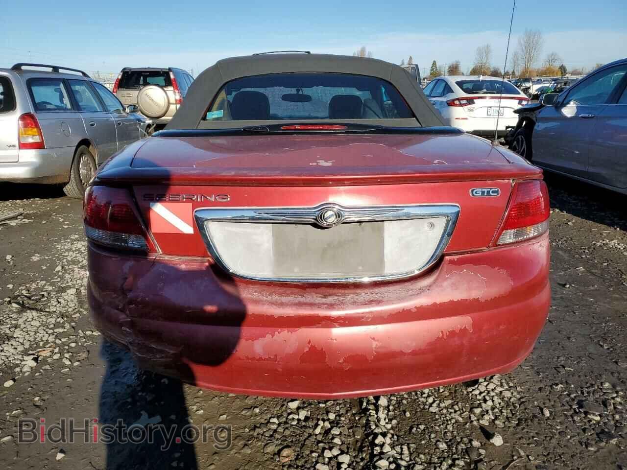 2006 CHRYSLER SEBRING - VIN: 1C3EL75R96N259468 - Фото 6