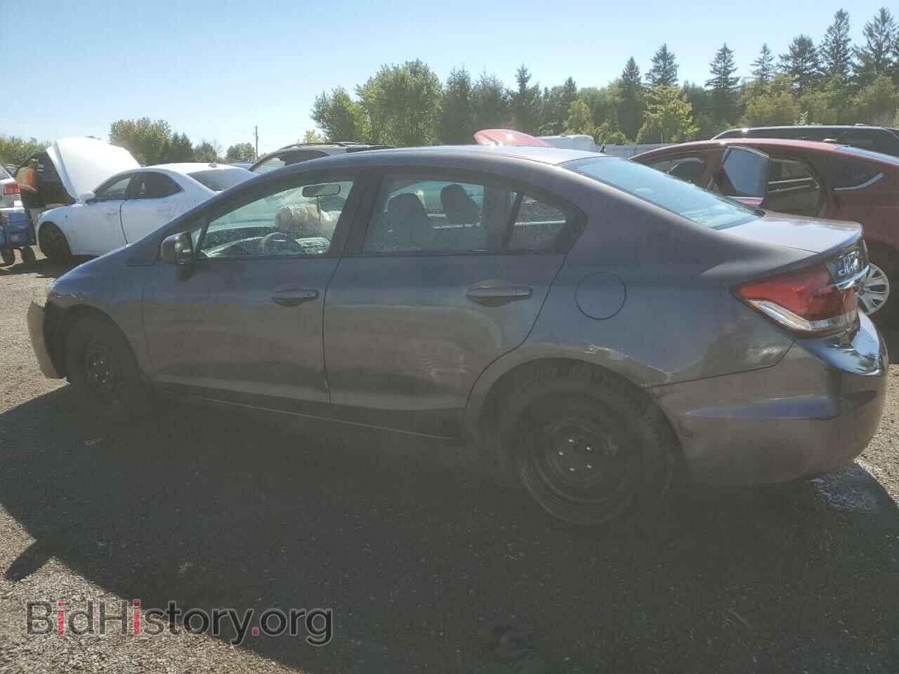 2014 HONDA CIVIC - VIN: 2HGFB2F49EH020763 - Фото 2