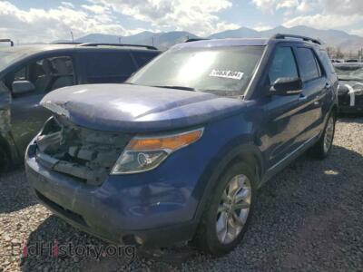 2013 Ford EXPLORER XLT, blue — VIN 1FM5K8D84DGC92212, Copart