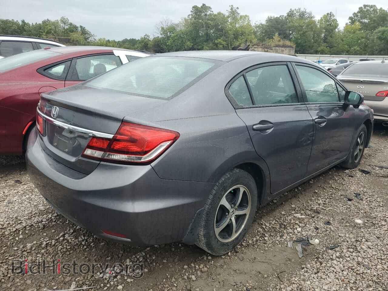 2015 HONDA CIVIC - VIN: 19XFB2F77FE050009 - Фото 3
