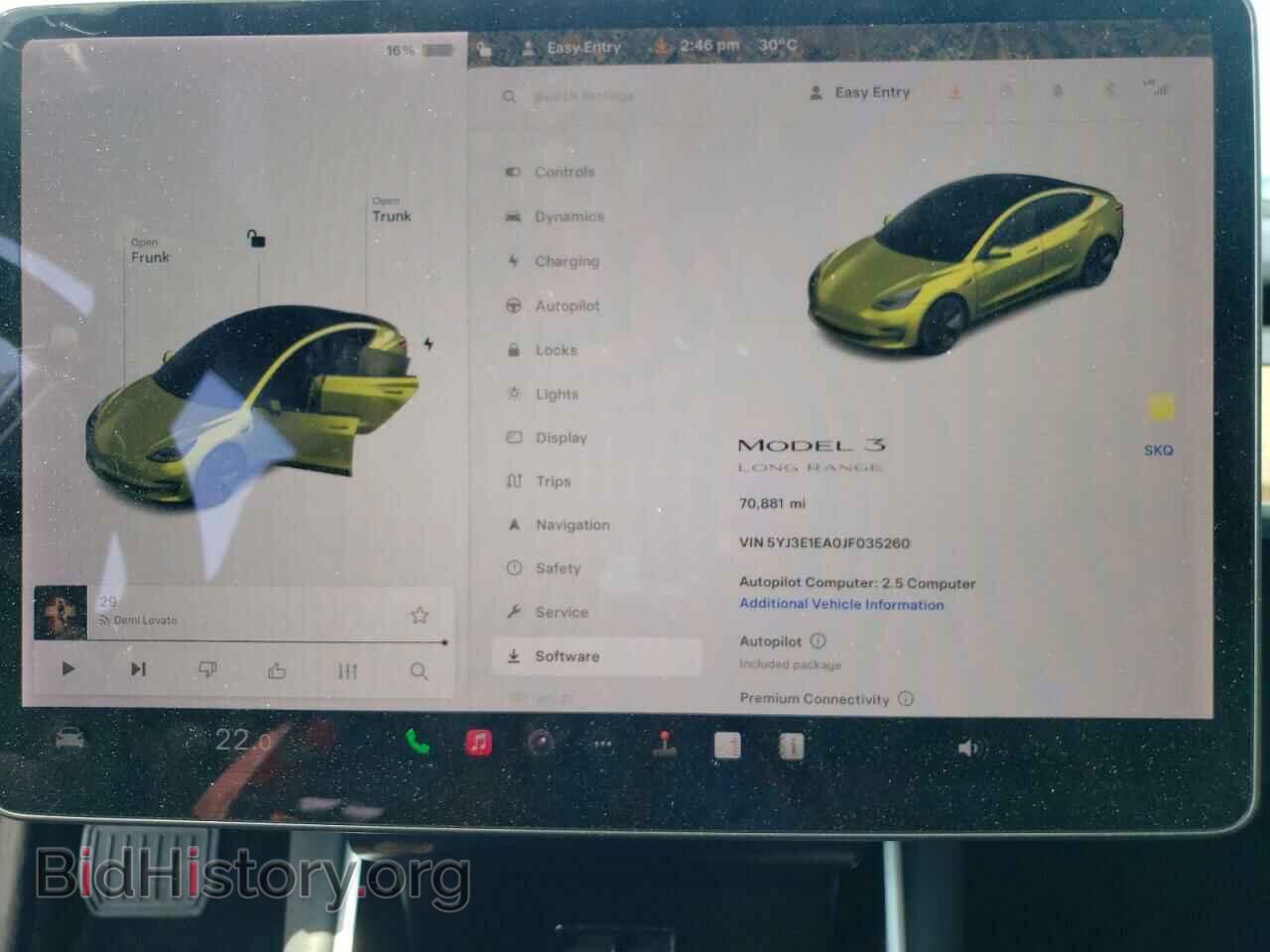 2018 TESLA MODEL 3 - VIN: 5YJ3E1EA0JF035260 - Фото 9