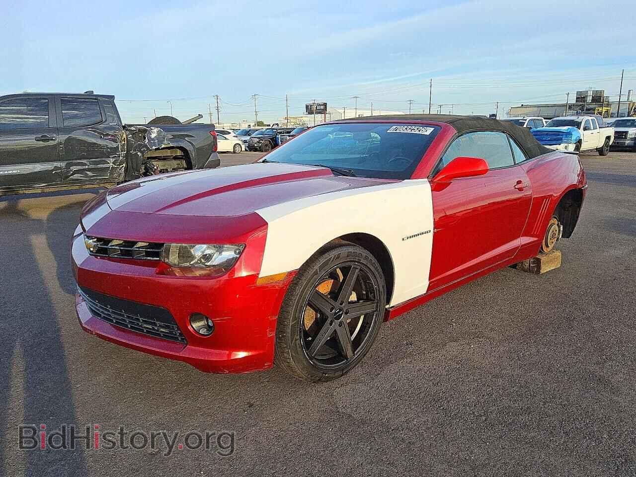 Фотография 2G1FB3D30E9188048 - CHEVROLET CAMARO 2014