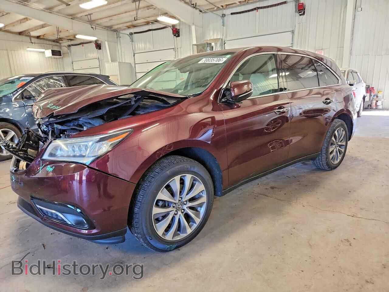 Фотография 5FRYD4H43EB040666 - ACURA MDX 2014