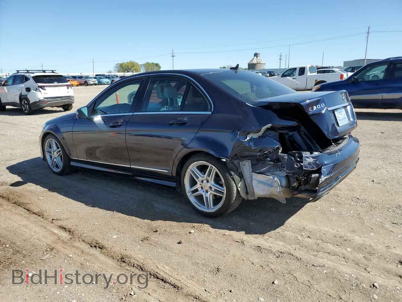 2012 MERCEDES-BENZ C-CLASS - VIN: WDDGF8BBXCA653675 - Фото 2