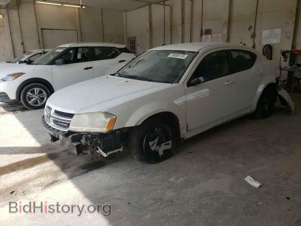 Фотография 1C3CDZAB4CN221473 - DODGE AVENGER 2012