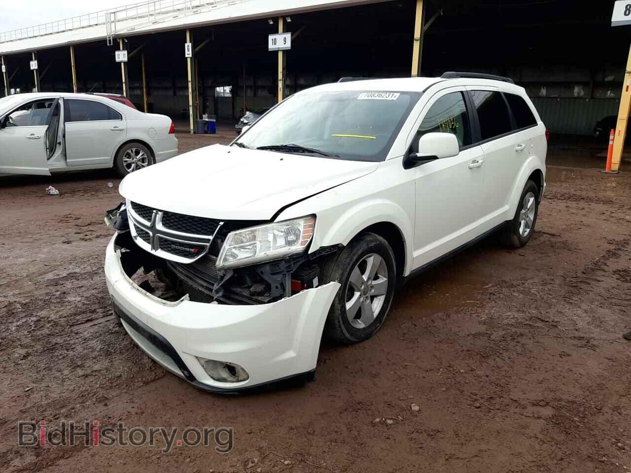 2012 DODGE JOURNEY - VIN: 3C4PDCBG4CT395628 - Фото 2