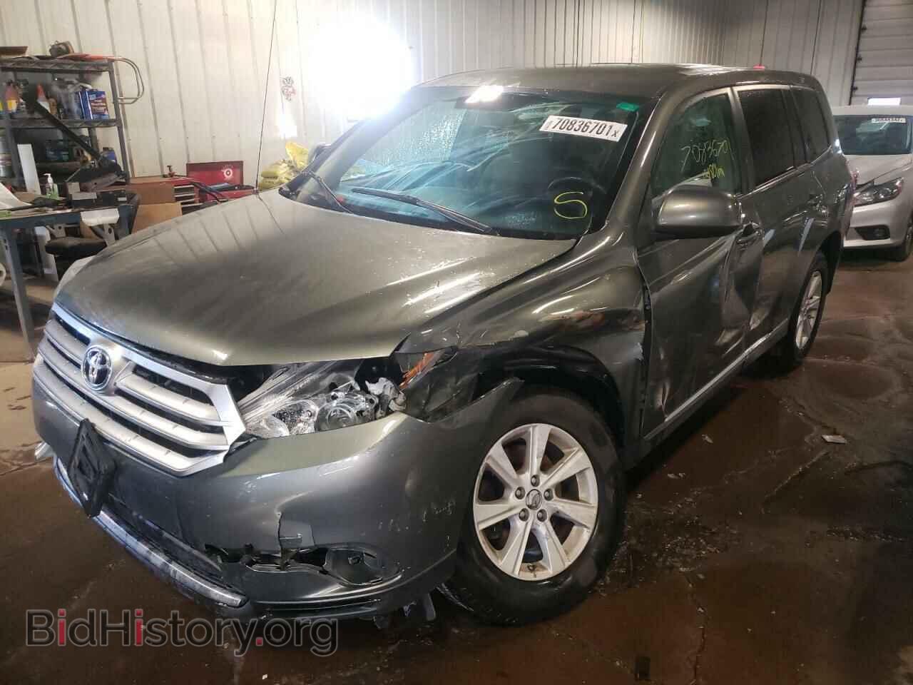 2012 TOYOTA HIGHLANDER - VIN: 5TDZA3EHXCS017670 - Фото 2