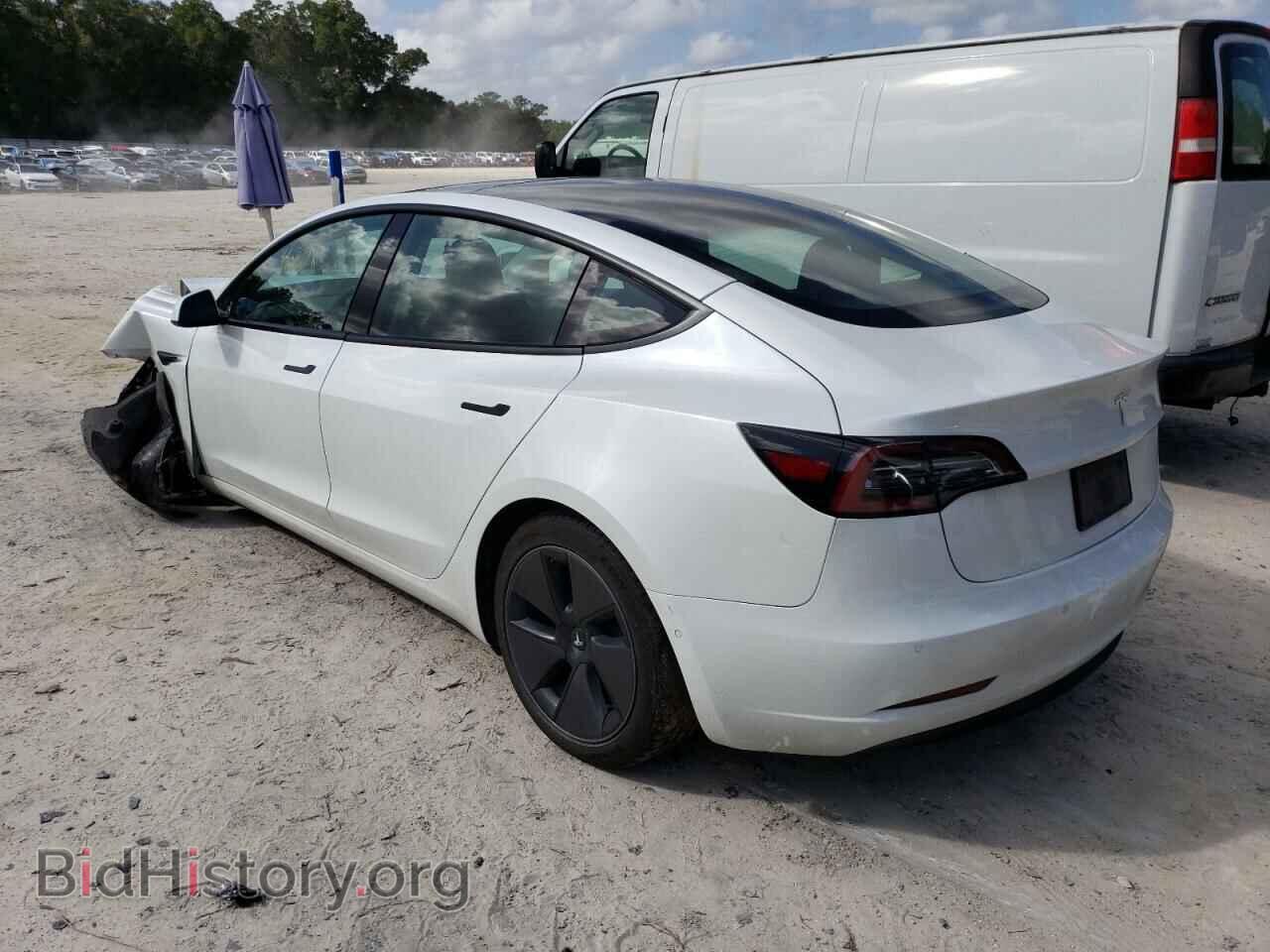 2021 TESLA MODEL 3 - VIN: 5YJ3E1EA7MF923430 - Фото 2