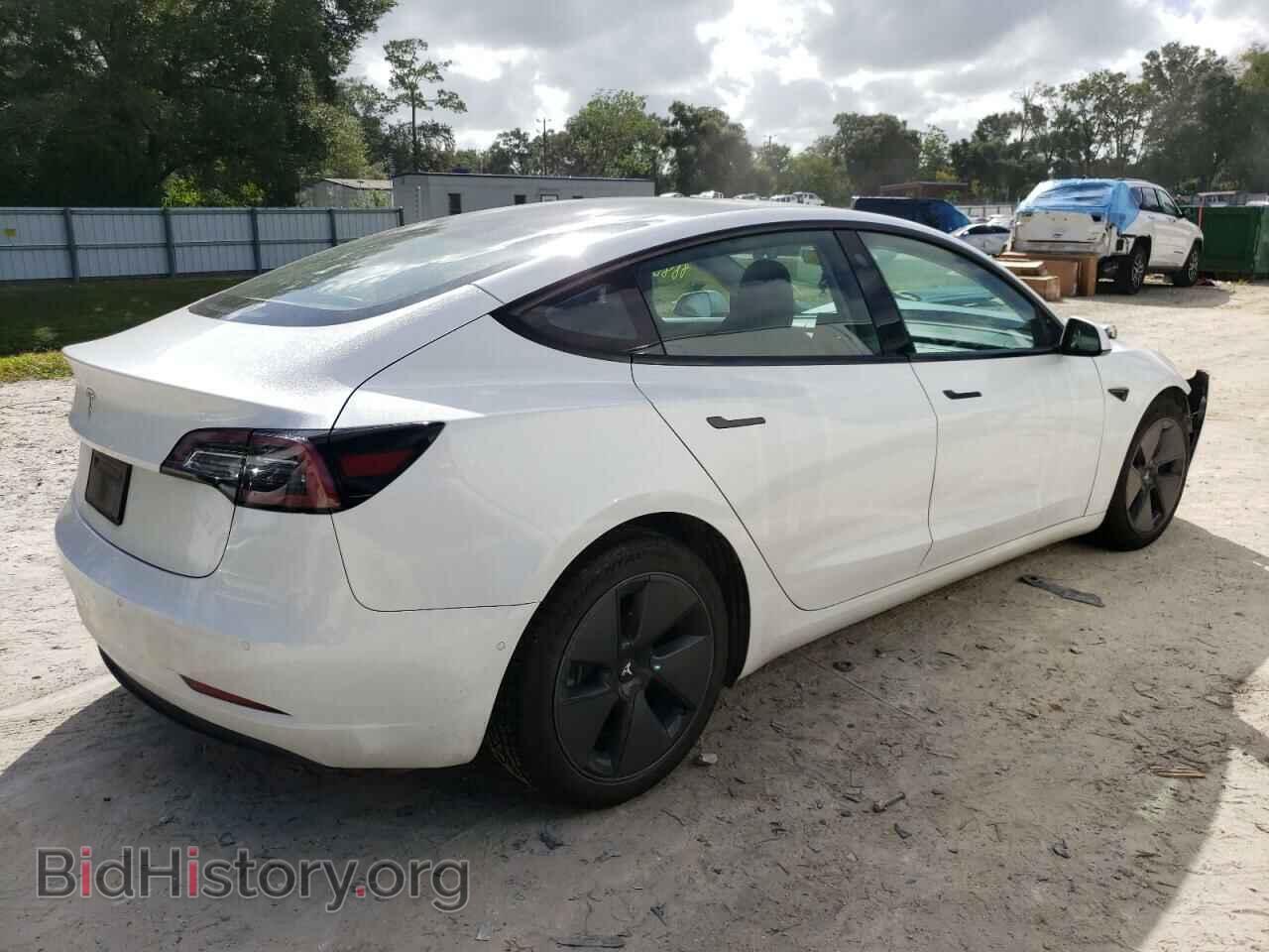 2021 TESLA MODEL 3 - VIN: 5YJ3E1EA7MF923430 - Фото 3