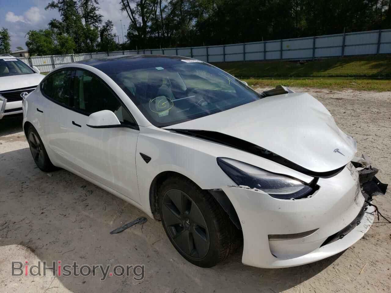 2021 TESLA MODEL 3 - VIN: 5YJ3E1EA7MF923430 - Фото 4