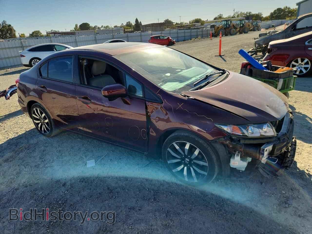 2015 HONDA CIVIC - VIN: 19XFB2F96FE203366 - Фото 4