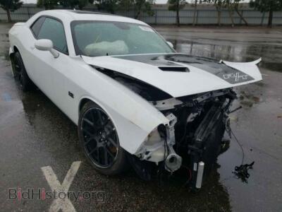 2015 Dodge CHALLENGER, белый — VIN 2C3CDZBTXFH914066, Copart