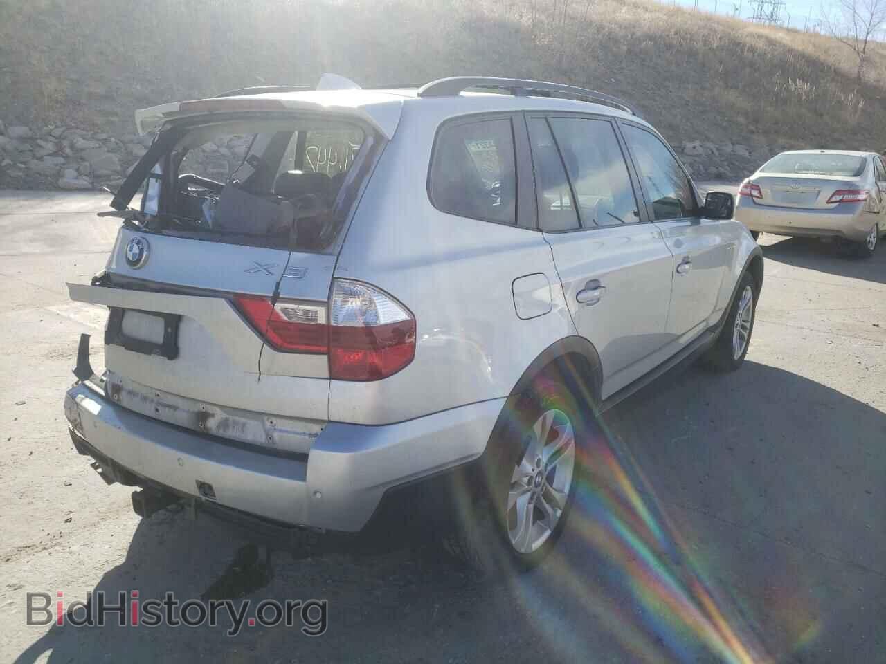 2007 BMW X3 - VIN: WBXPC93487WF19724 - Фото 4