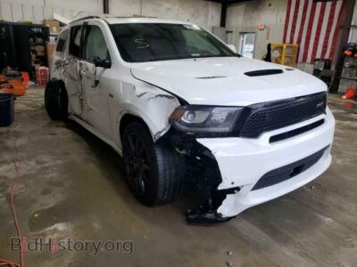 2018 Dodge DURANGO Durango SR, white — VIN 1C4SDJGJ9JC150237, Copart