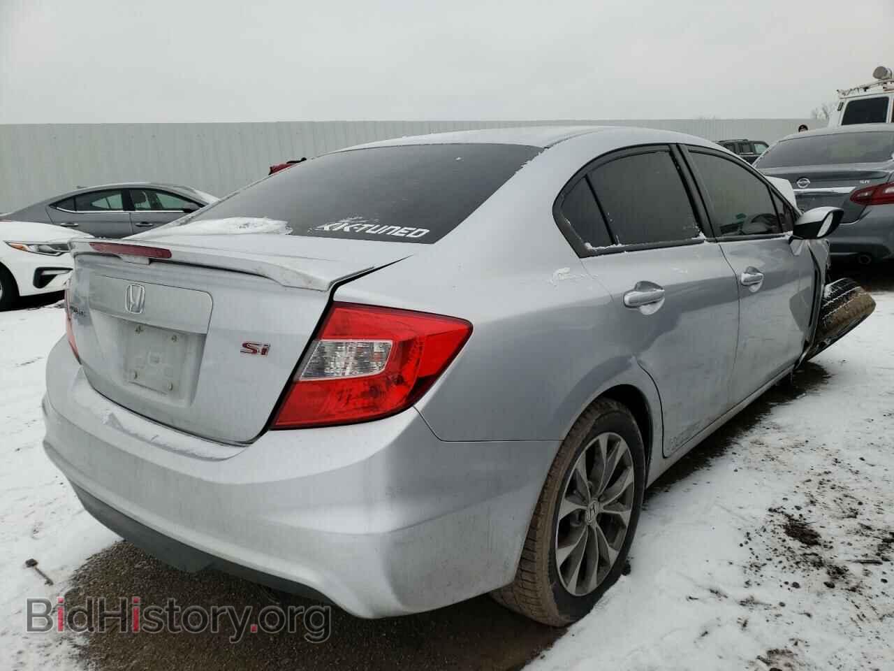 2012 HONDA CIVIC - VIN: 2HGFB6E54CH701122 - Фото 4