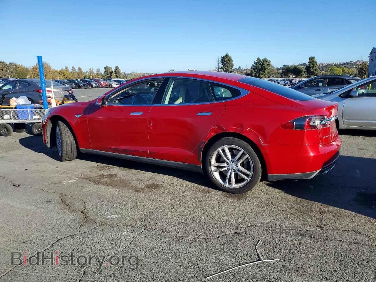 2014 TESLA MODEL S - VIN: 5YJSA1H17EFP30571 - Фото 2