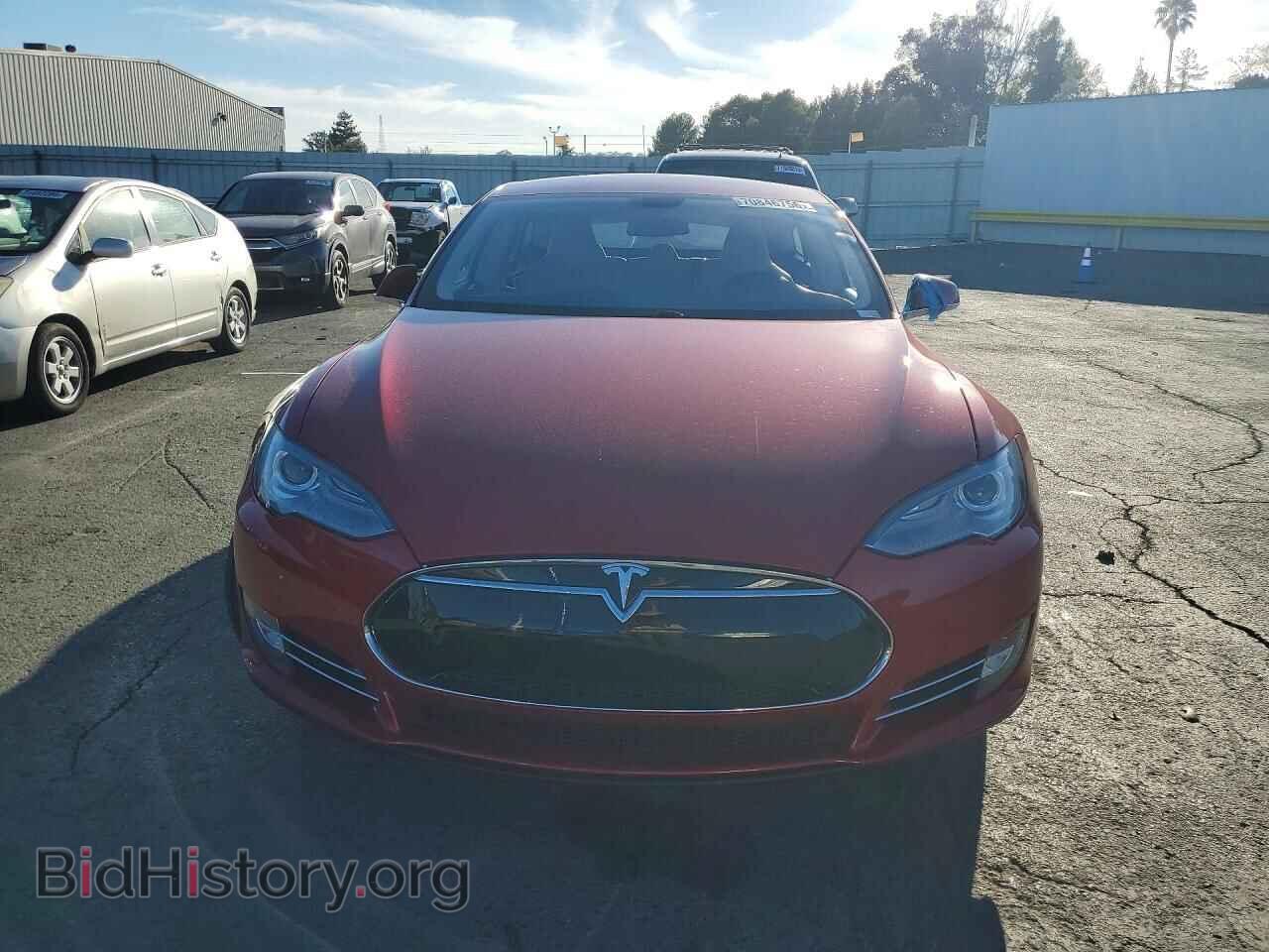 2014 TESLA MODEL S - VIN: 5YJSA1H17EFP30571 - Фото 5
