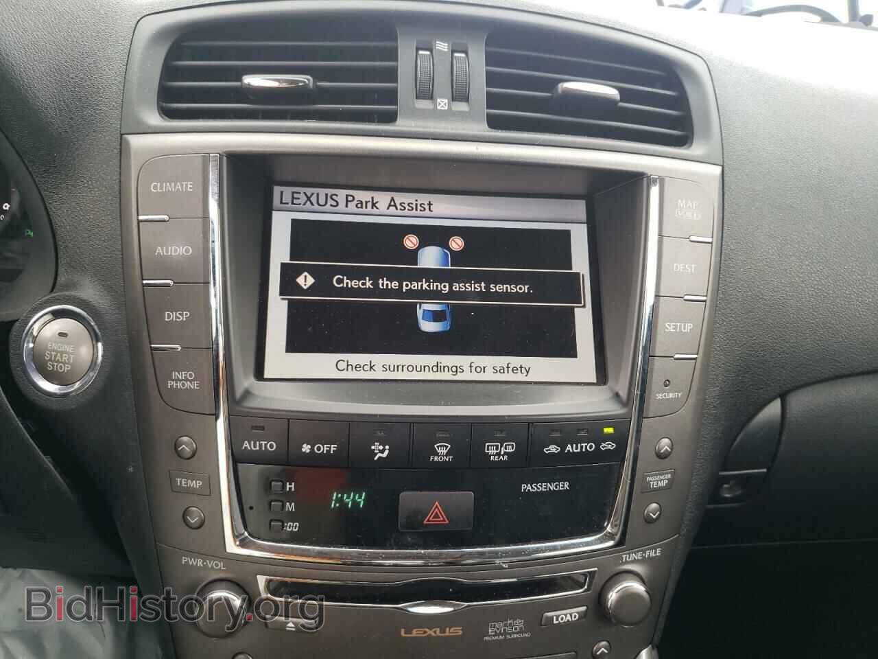 2010 LEXUS IS - VIN: JTHFE2C2XA2500059 - Фото 9