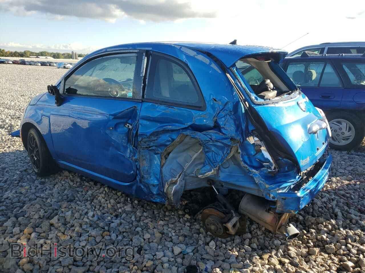 2015 FIAT 500 - VIN: 3C3CFFAR2FT569931 - Фото 2
