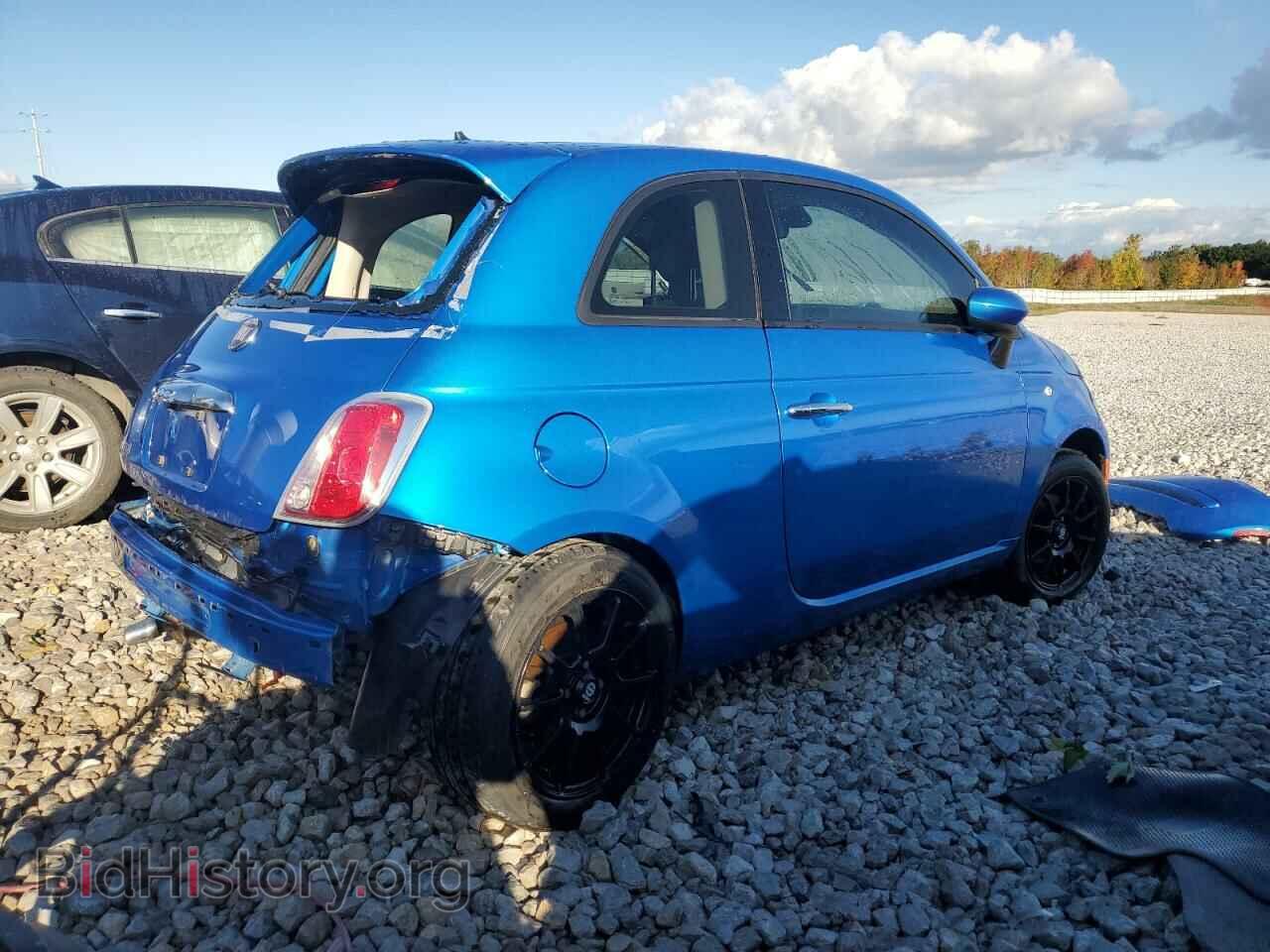 2015 FIAT 500 - VIN: 3C3CFFAR2FT569931 - Фото 3