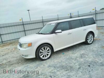2011 Ford FLEX Flex Limit, white — VIN 2FMGK5DC8BBD21680, Copart