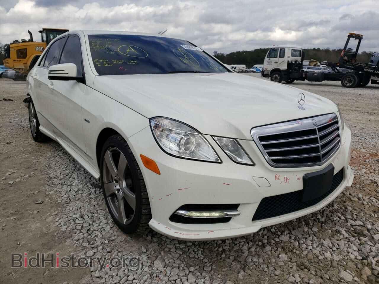 Фотография WDDHF8JB1CA568424 - MERCEDES-BENZ E-CLASS 2012