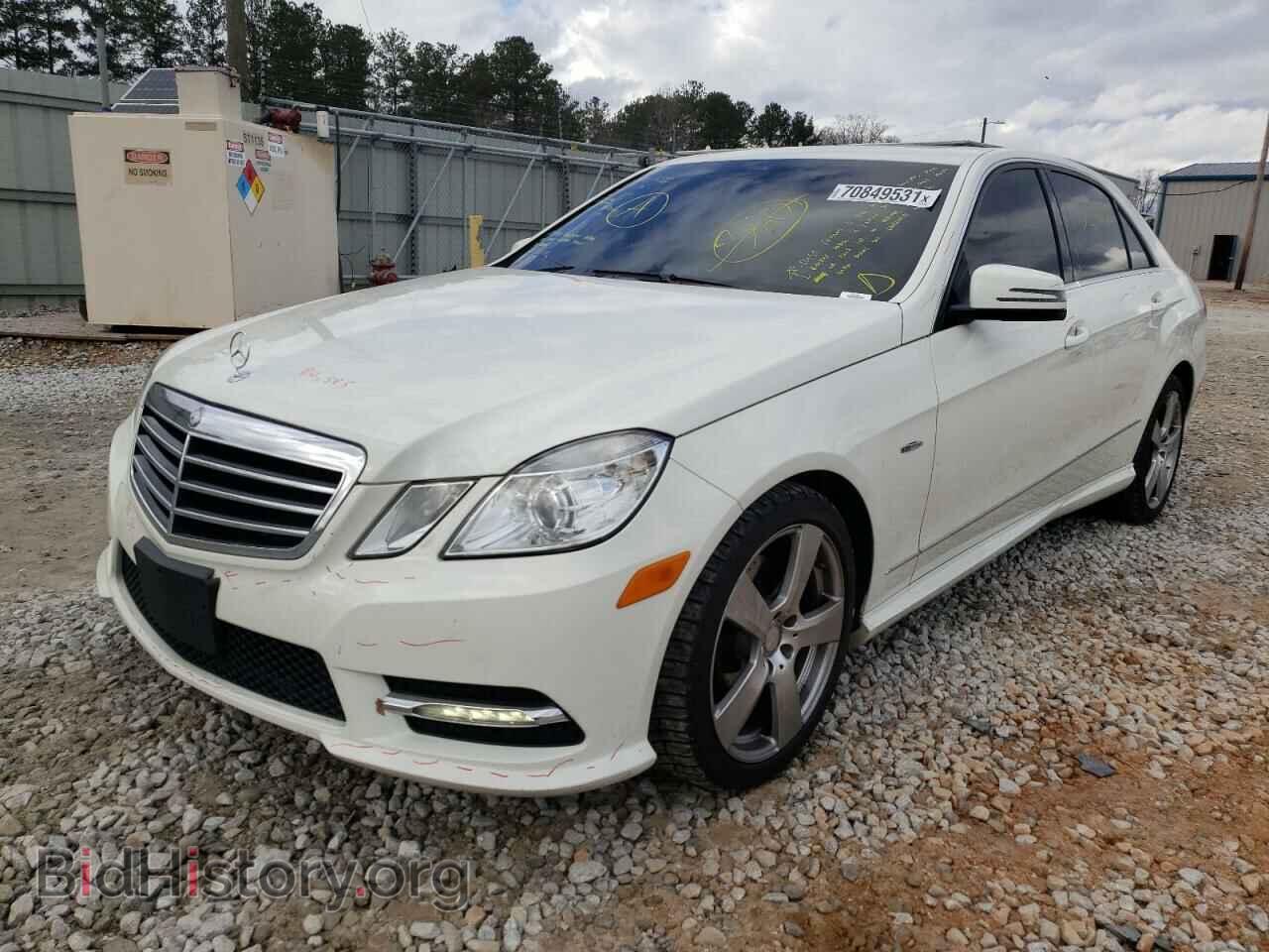 2012 MERCEDES-BENZ E-CLASS - VIN: WDDHF8JB1CA568424 - Фото 2
