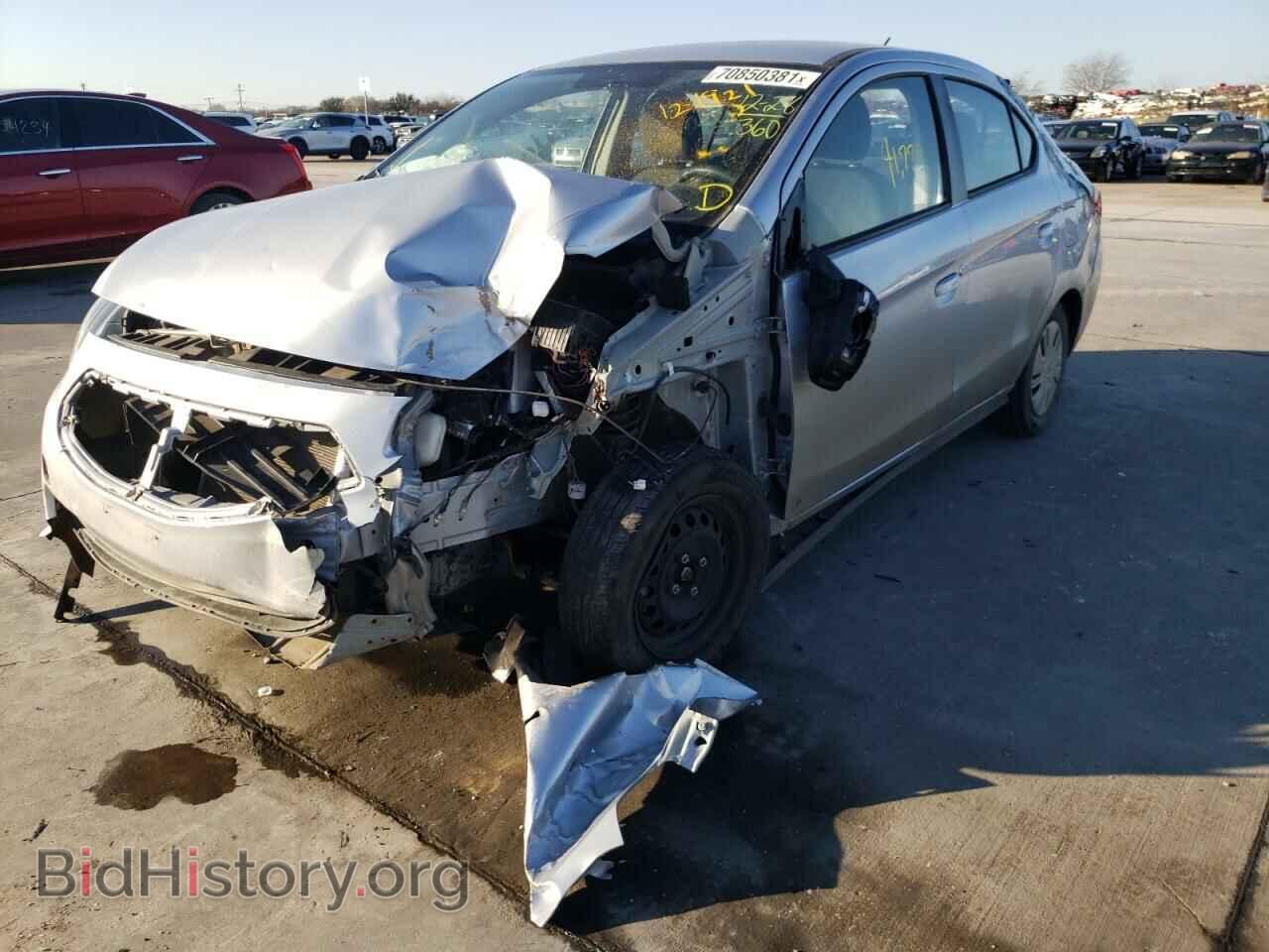 2019 MITSUBISHI MIRAGE - VIN: ML32F3FJ6KHF13983 - Фото 2