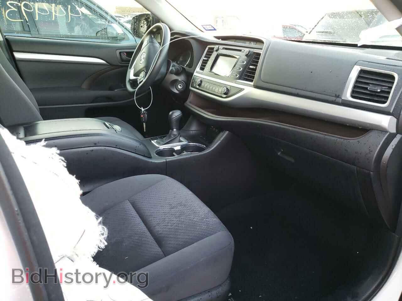 2017 TOYOTA HIGHLANDER - VIN: 5TDZARFH5HS031663 - Фото 5
