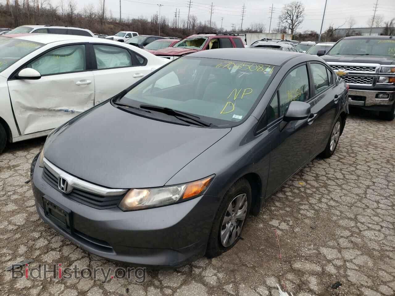 2012 HONDA CIVIC - VIN: 19XFB2F56CE098336 - Фото 2