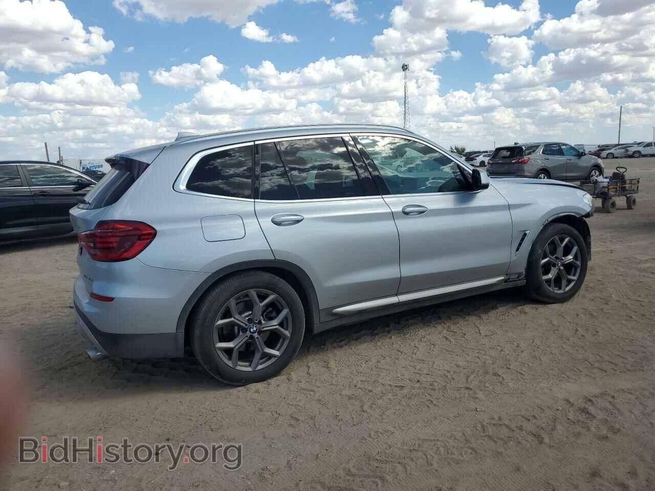 2020 BMW X3 - VIN: 5UXTS1C09L9D44341 - Фото 3
