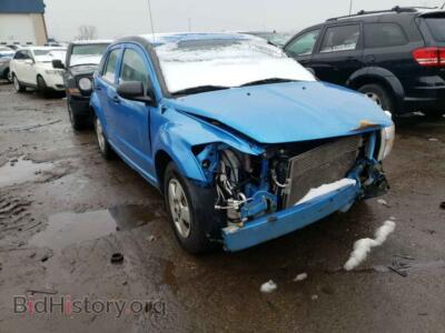 2008 Dodge CALIBER, blue — VIN 1B3HB28B78D571697, Copart