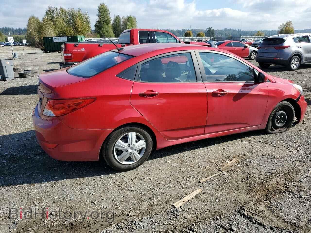 2013 HYUNDAI ACCENT - VIN: KMHCT4AE3DU521696 - Фото 3