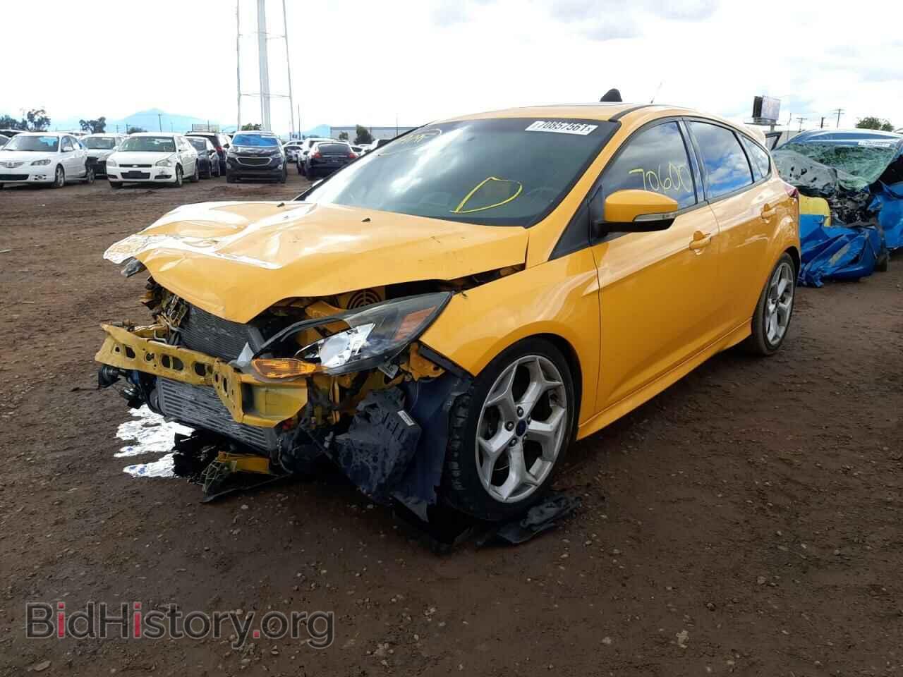 2013 FORD FOCUS - VIN: 1FADP3L94DL330758 - Фото 2