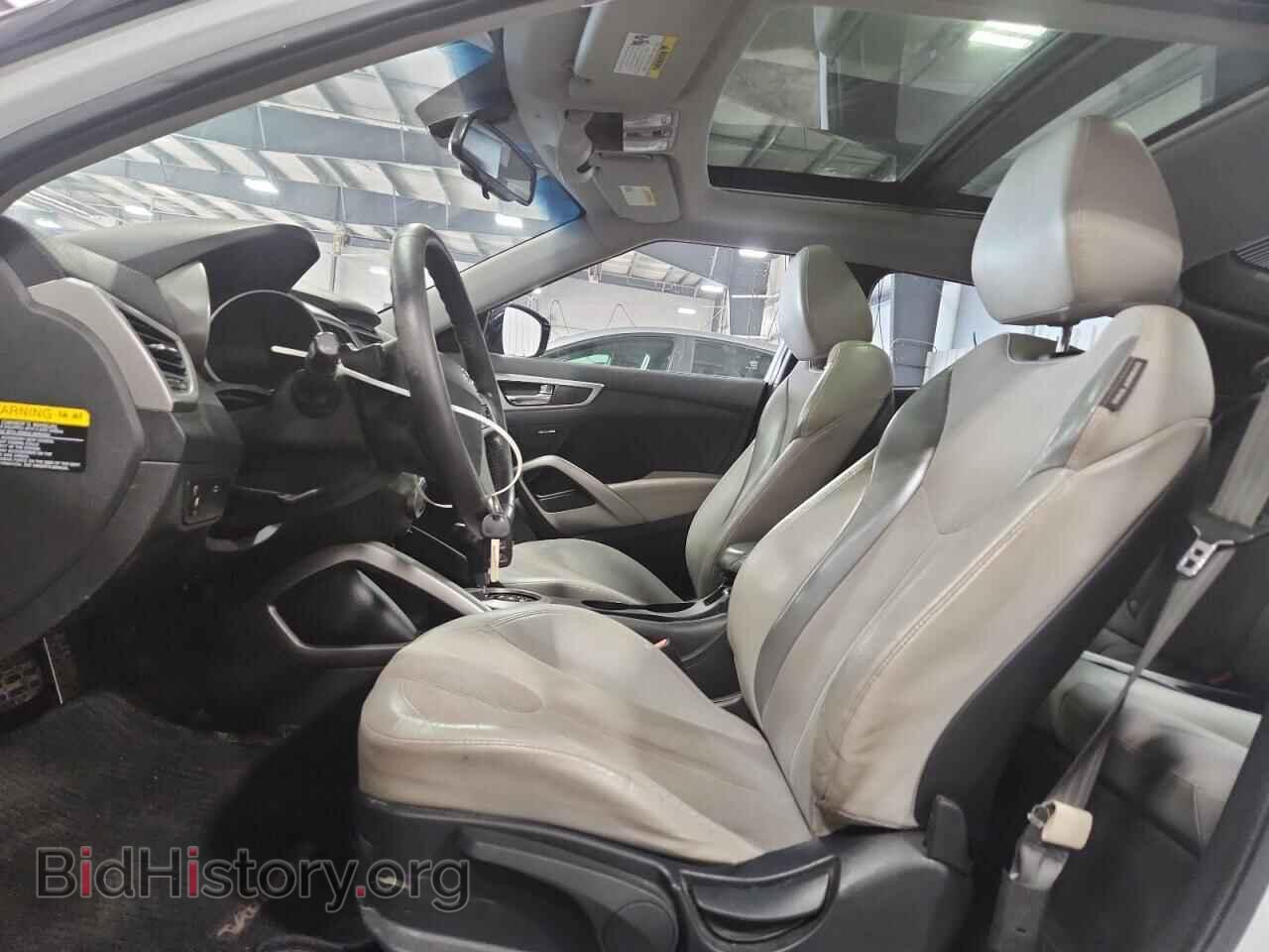 2012 HYUNDAI VELOSTER - VIN: KMHTC6AD2CU028769 - Фото 7