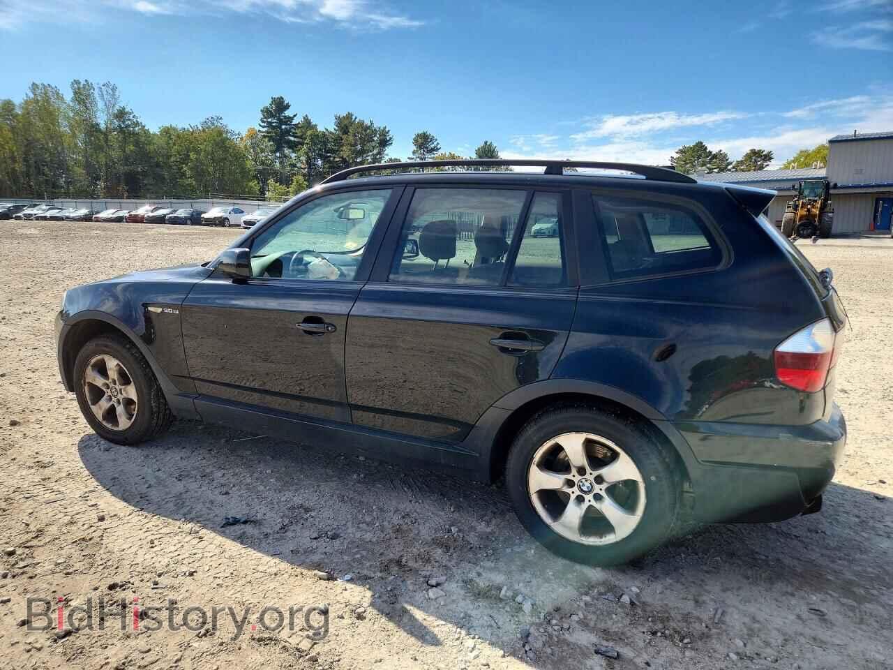 2007 BMW X3 - VIN: WBXPC93447WF07599 - Фото 2