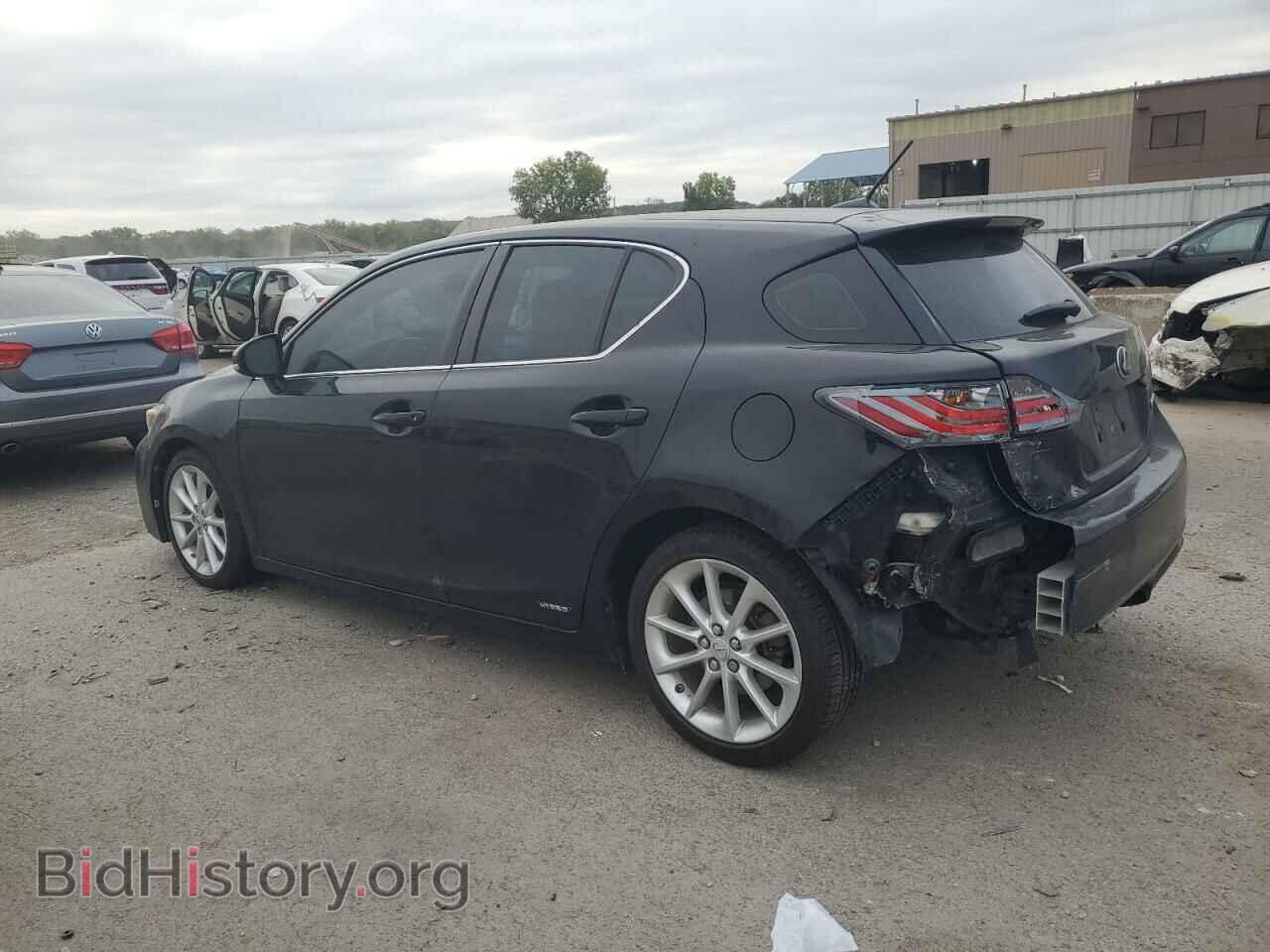 2012 LEXUS CT 200 - VIN: JTHKD5BH3C2101361 - Фото 2