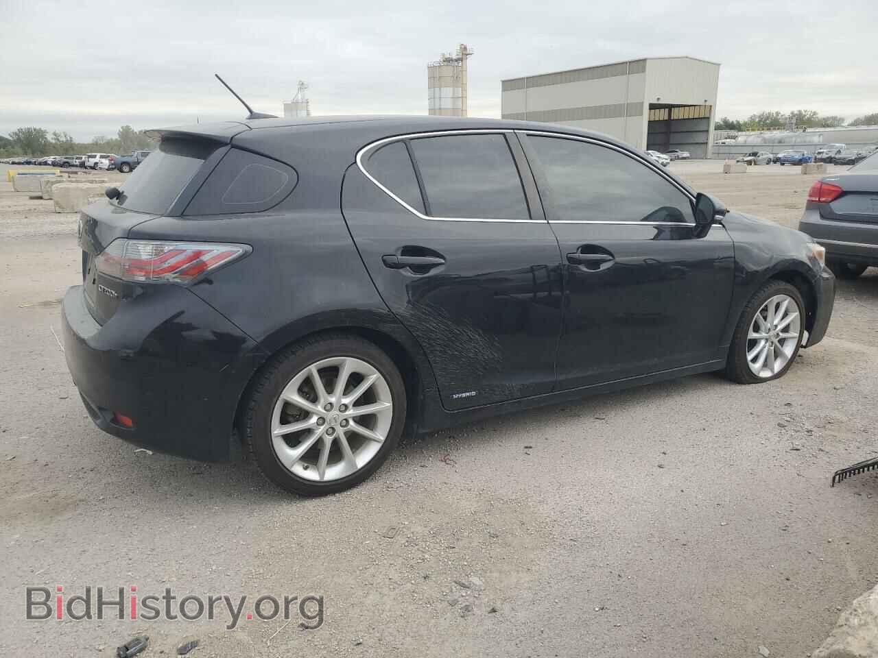 2012 LEXUS CT 200 - VIN: JTHKD5BH3C2101361 - Фото 3