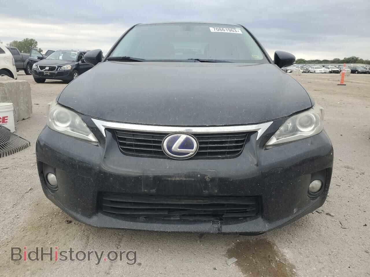 2012 LEXUS CT 200 - VIN: JTHKD5BH3C2101361 - Фото 5