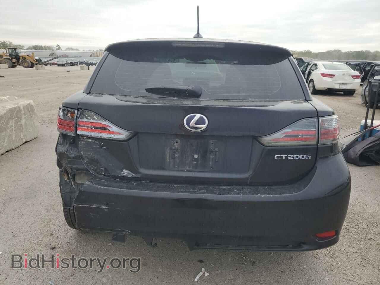 2012 LEXUS CT 200 - VIN: JTHKD5BH3C2101361 - Фото 6
