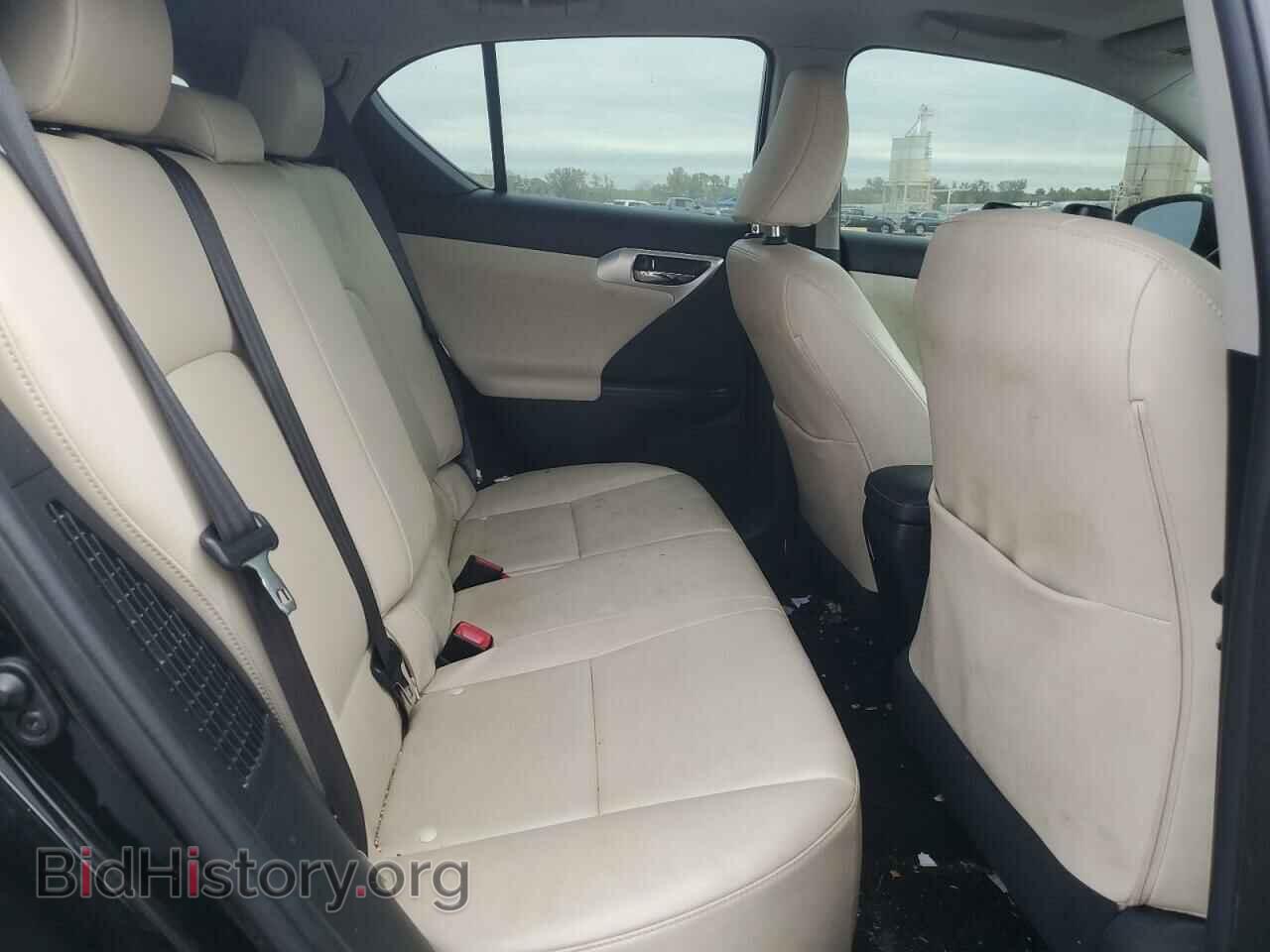 2012 LEXUS CT 200 - VIN: JTHKD5BH3C2101361 - Фото 10