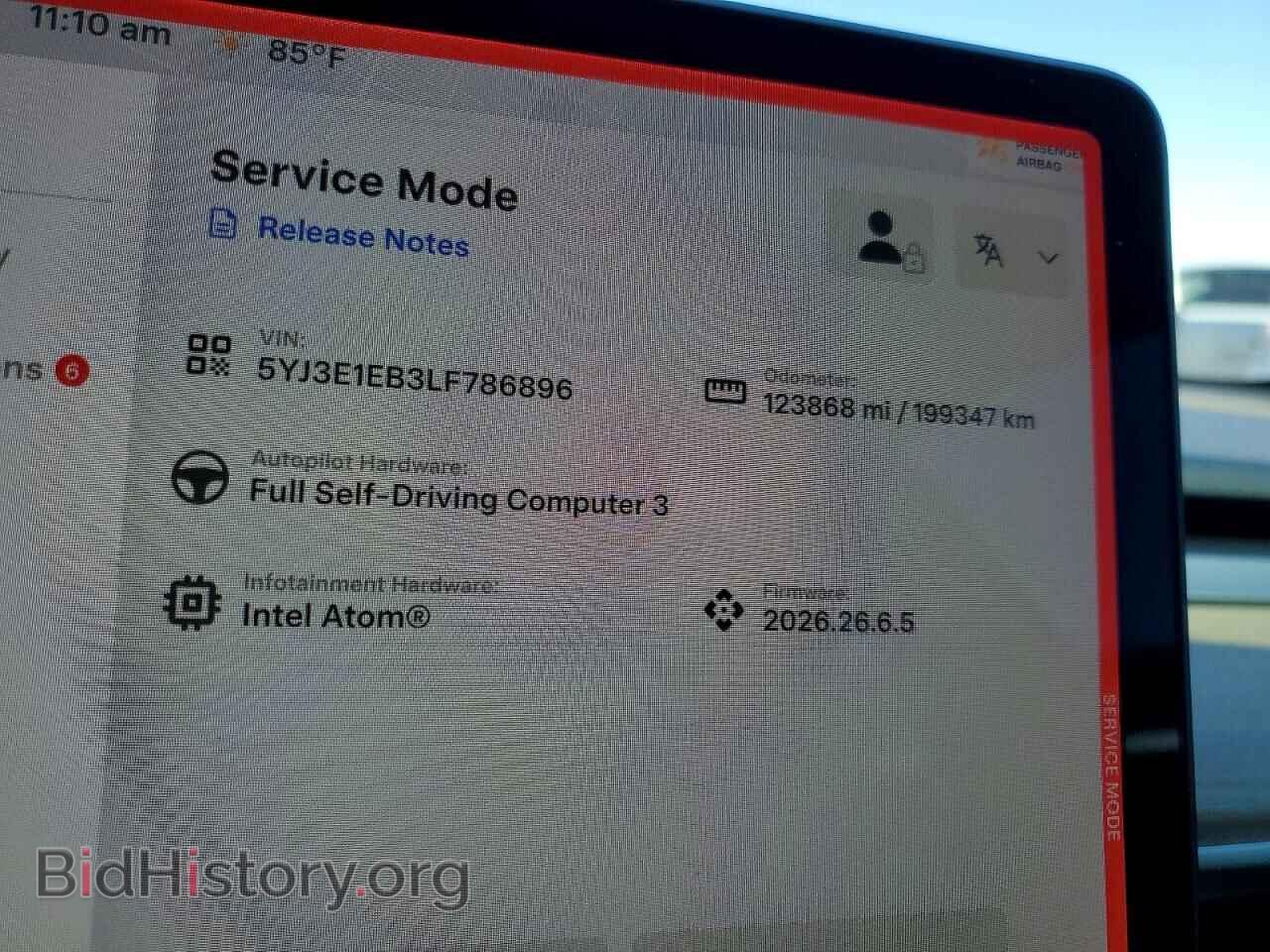 2020 TESLA MODEL 3 - VIN: 5YJ3E1EB3LF786896 - Photo 9