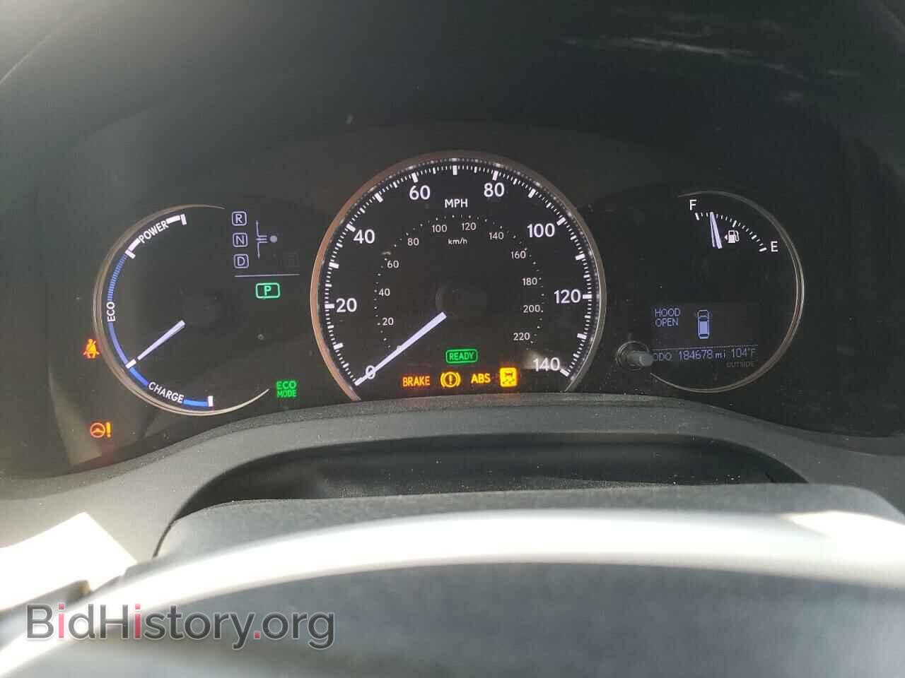 2014 LEXUS CT 200 - VIN: JTHKD5BH3E2178542 - Фото 9