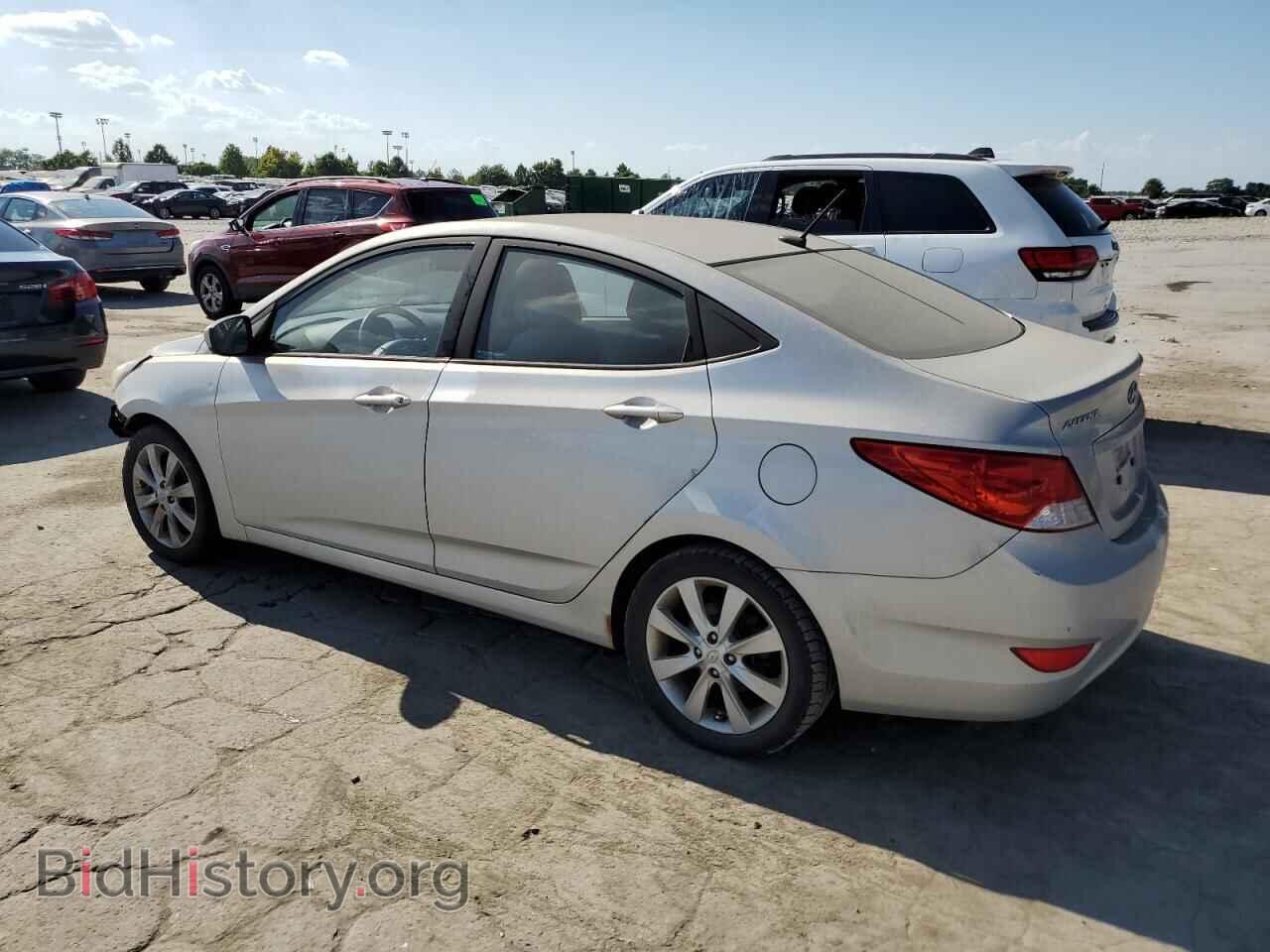 2013 HYUNDAI ACCENT - VIN: KMHCU4AE3DU462159 - Фото 2