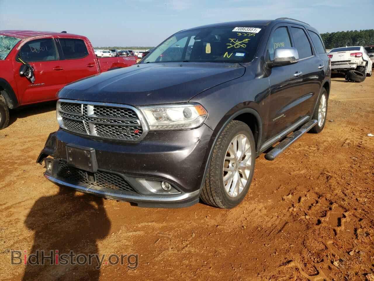 2014 DODGE DURANGO - VIN: 1C4RDHEG8EC493335 - Фото 2
