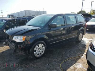 2014 Dodge CARAVAN SE, black — VIN 2C4RDGBG0ER365581, Copart