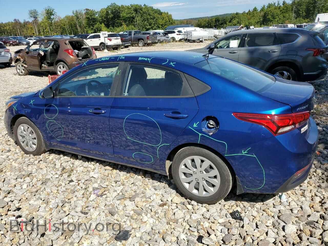2020 HYUNDAI ACCENT - VIN: 3KPC24A67LE106992 - Фото 2