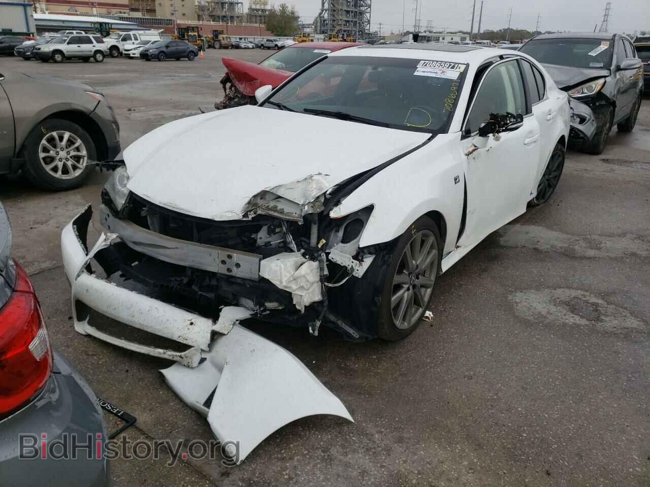2014 LEXUS GS350 - VIN: JTHBE1BL8E5037247 - Фото 2