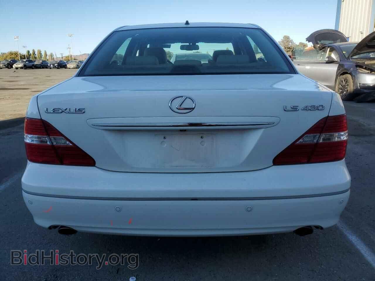 2006 LEXUS LS430 - VIN: JTHBN36F665030217 - Фото 6