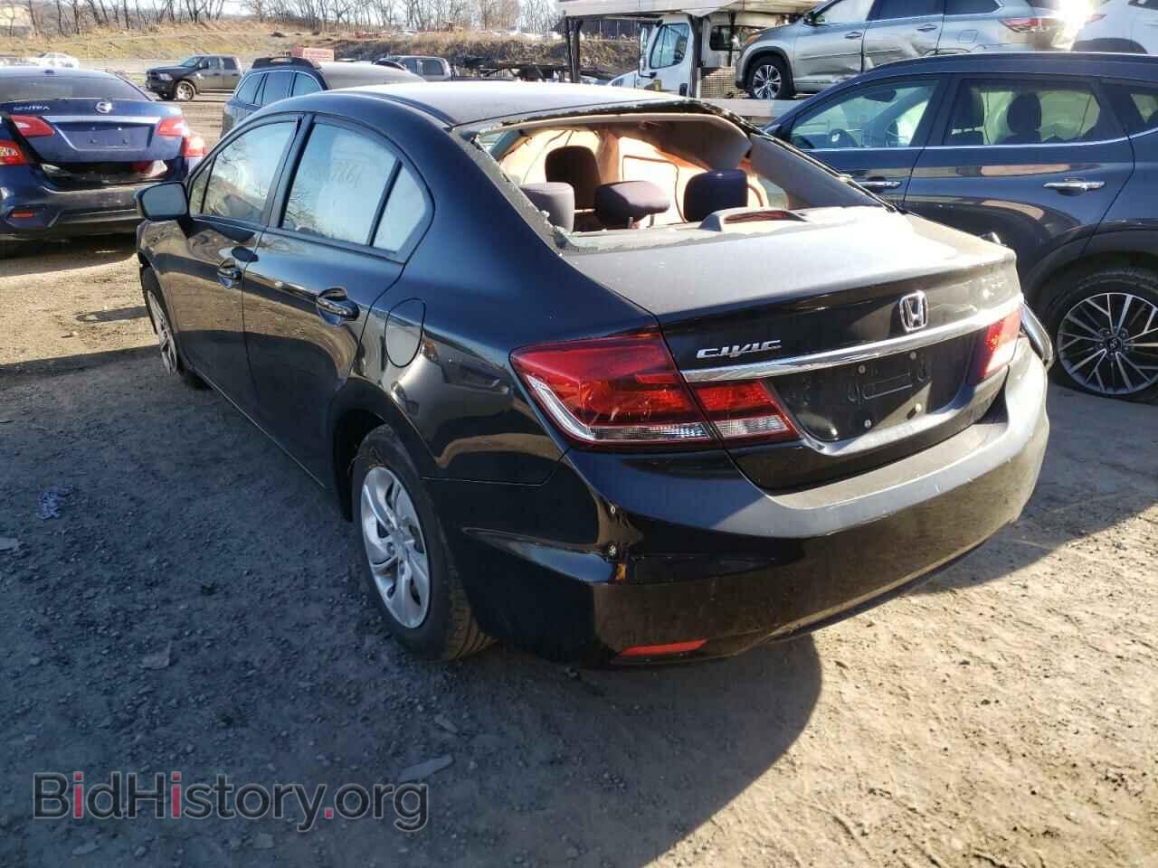 2014 HONDA CIVIC - VIN: 19XFB2F59EE205320 - Фото 3